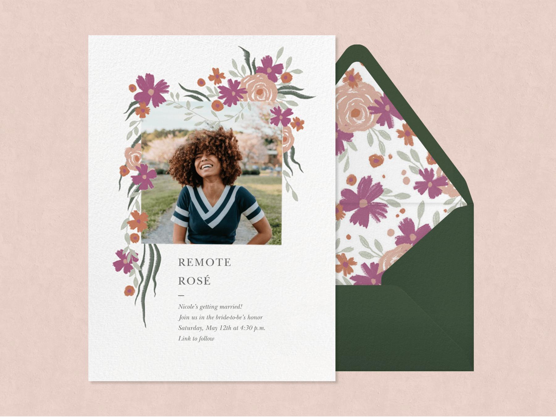 Virtual Bridal Shower Invitation Wording Paperless Post