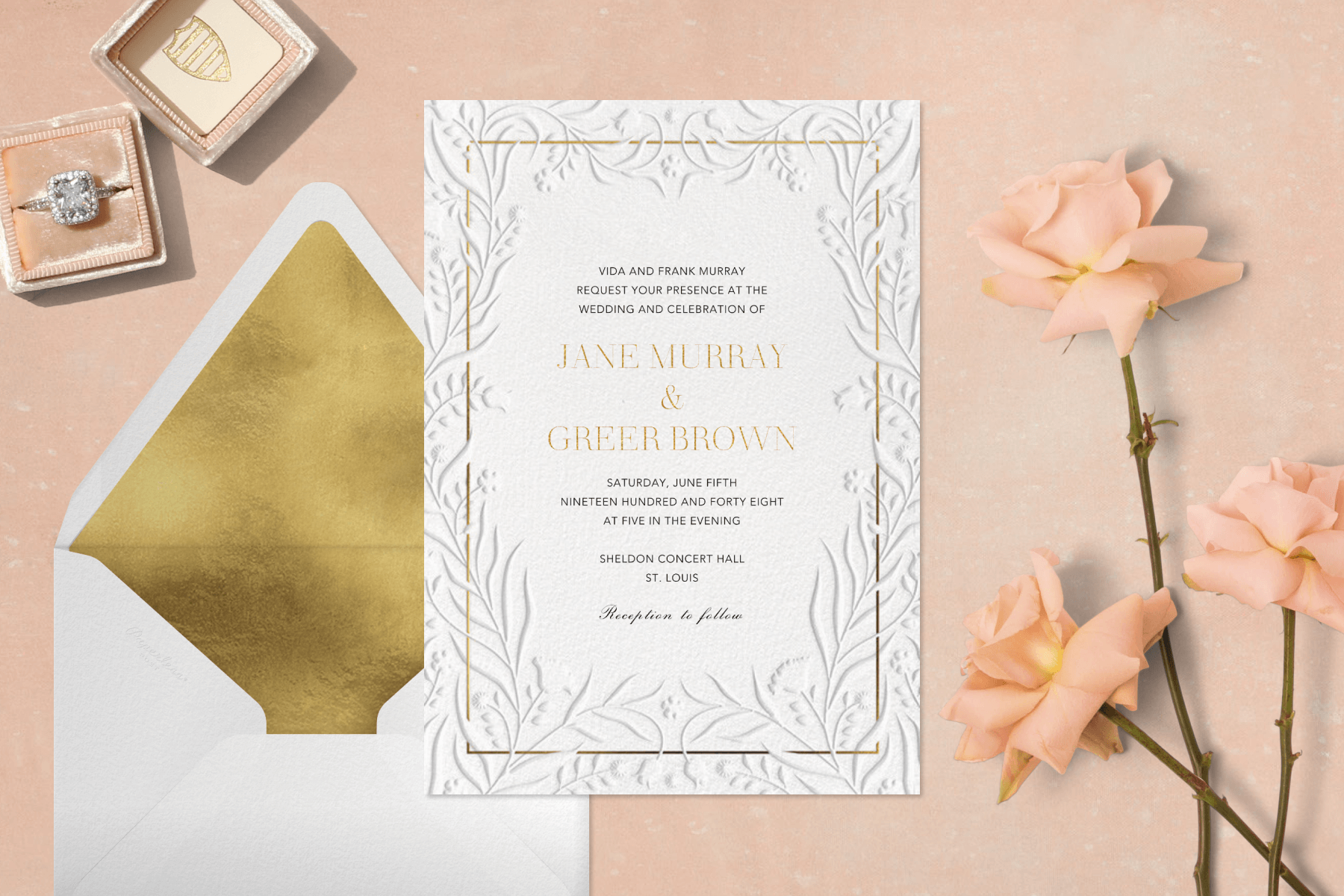 10 wedding invitation ideas that'll have your guests counting down