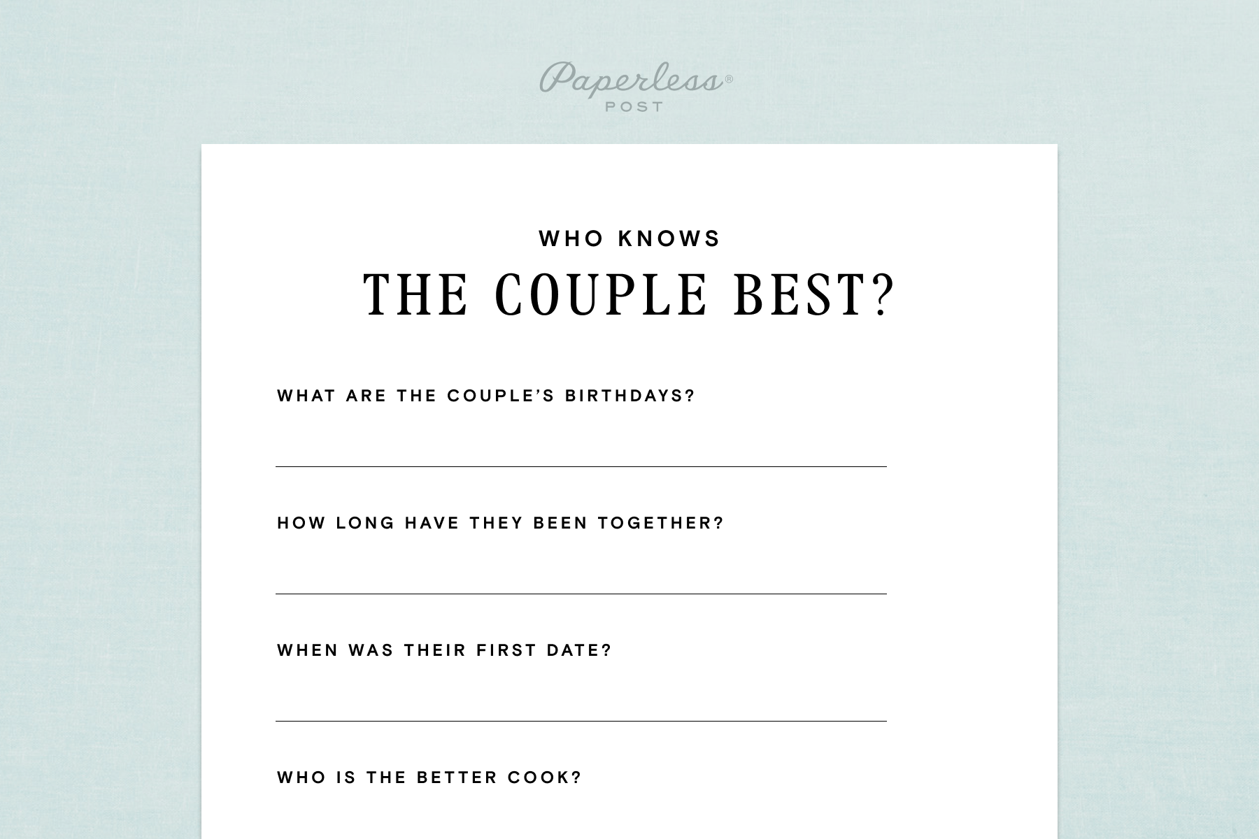 Couples Matching Game Valentine's Couple Game Romantic Game Instant  Download Wedding Game Bridal Shower Game Anniversary Game 