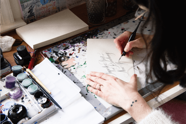 Inside the artist’s studio with Stephanie Fishwick | Paperless Post