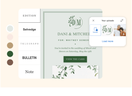 How to Make and Send Digital Wedding Invitations | Paperless Post