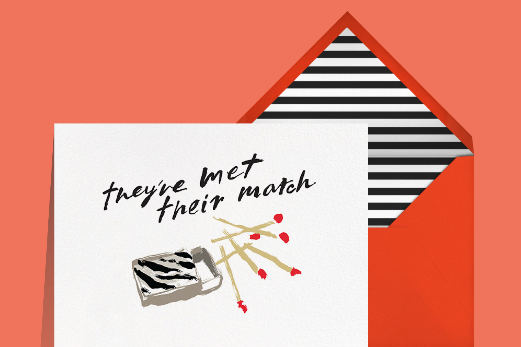 kate spade new york x Paperless Post engagement invitation 