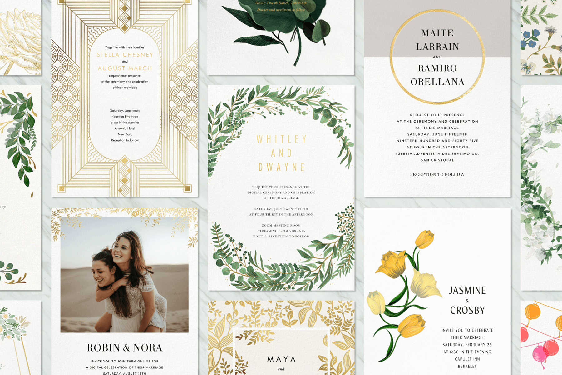 Paperless Post wedding invitations