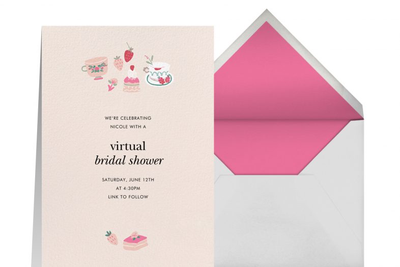 How to compose the perfect bridal shower invitation Paperless Post