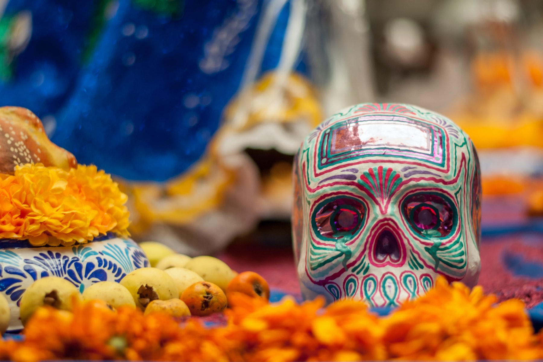 Skull Cake Pan Decorating Kit - Halloween - Day of the Dead - Dia de Los  Muertos