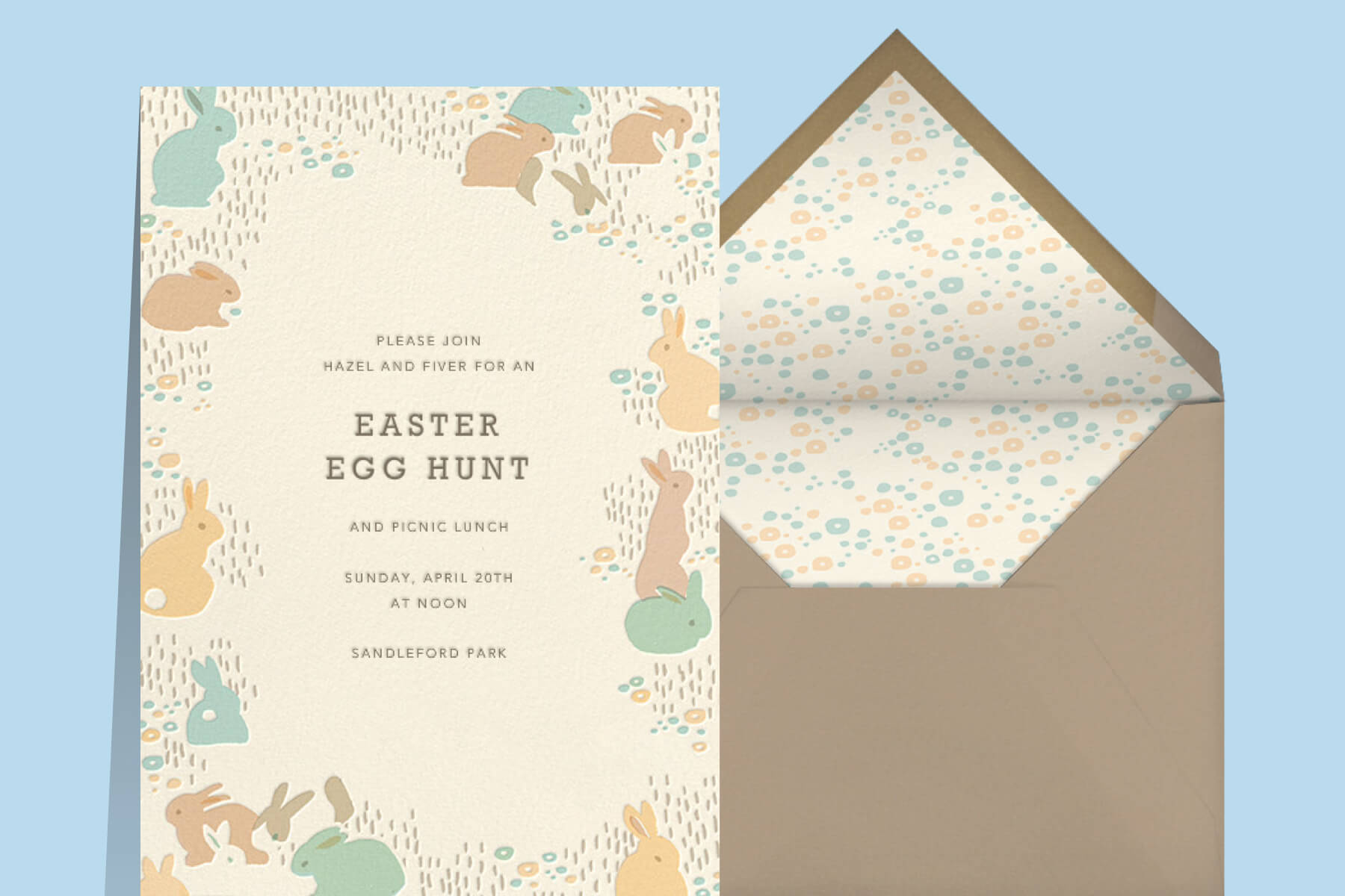  Easter egg hunt invitations