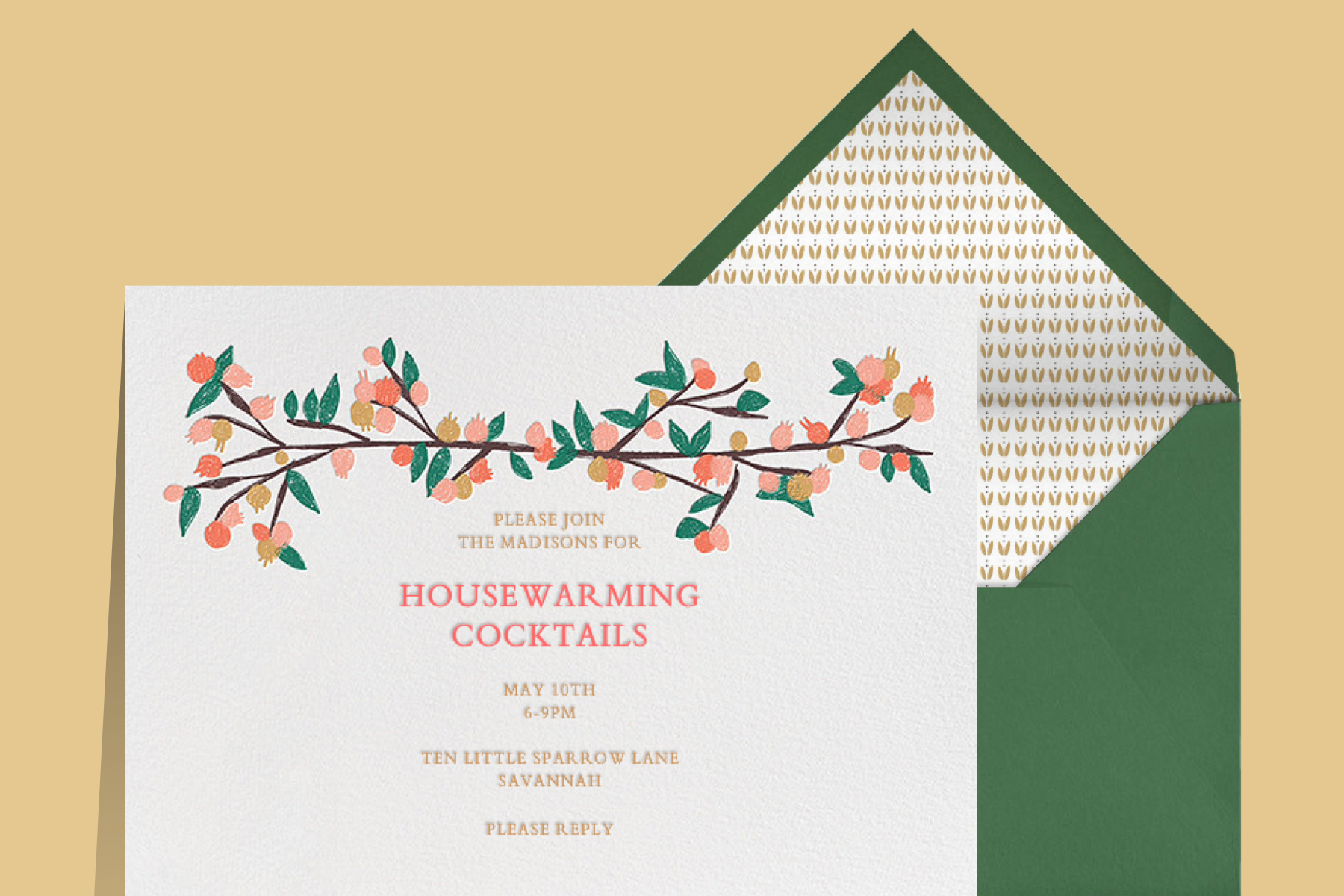 house warming invitation