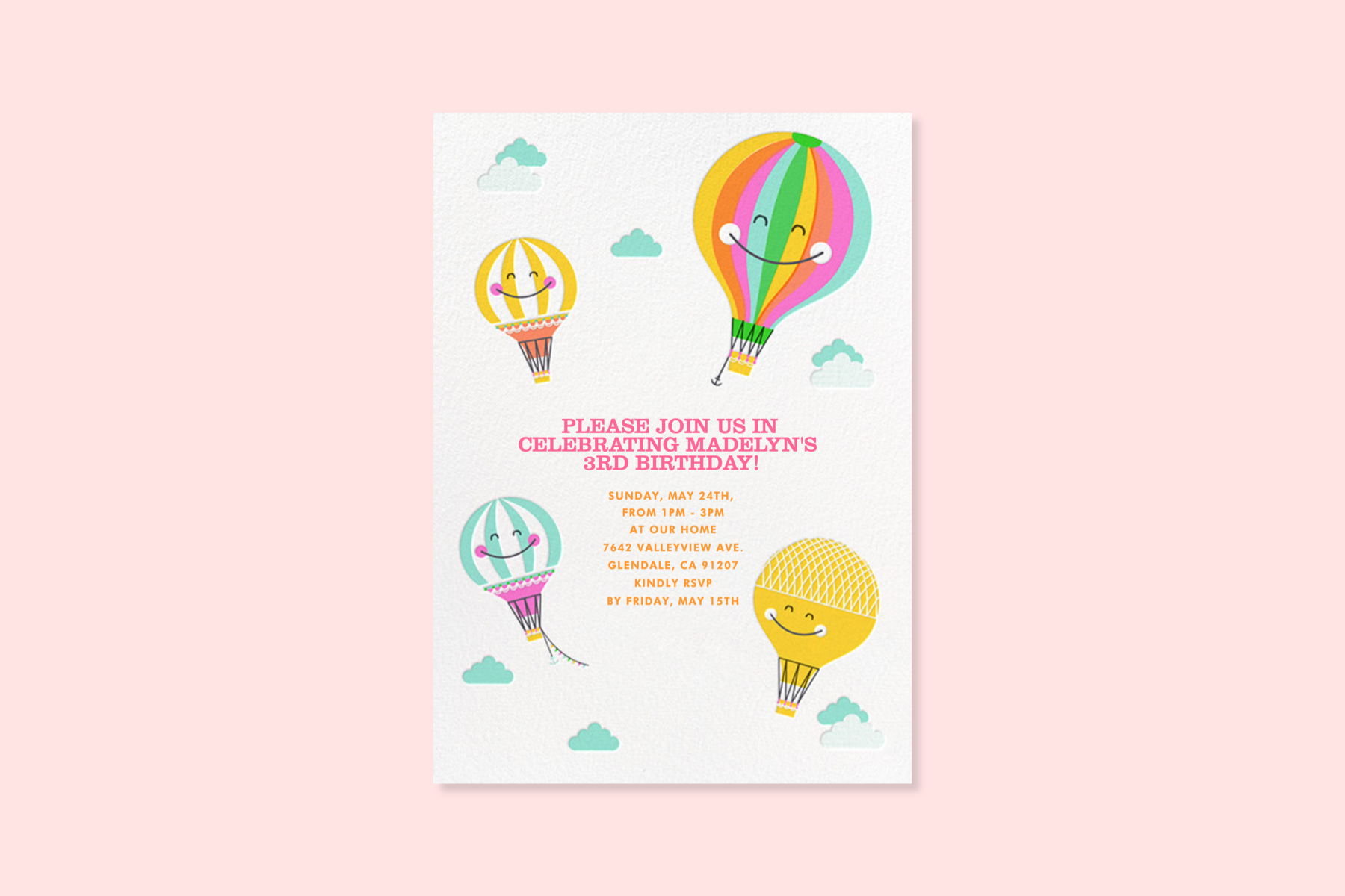 Kids birthday invitation wording 101 Paperless Post