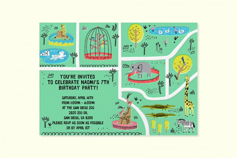 Kids' birthday invitation wording 101 Paperless Post