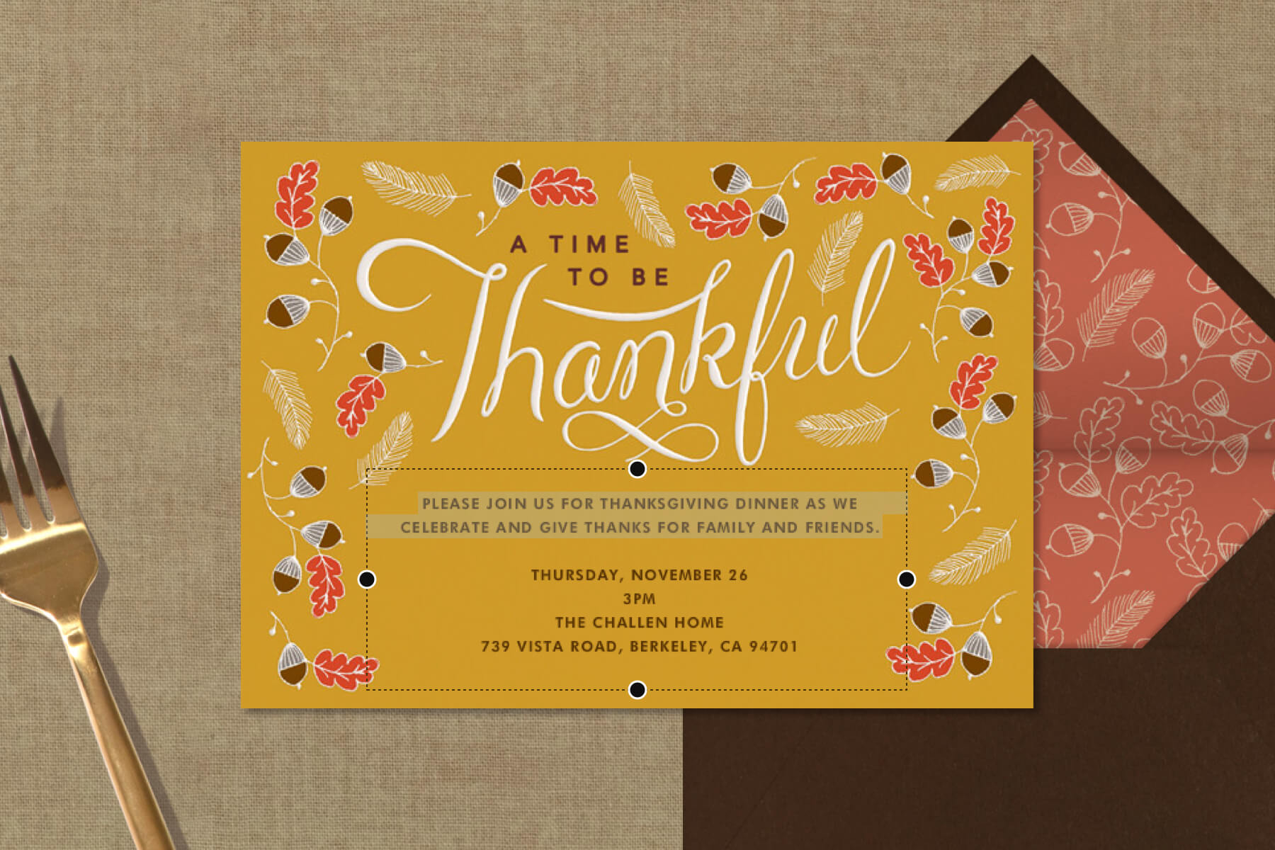 Thanksgiving Invitation Wording & Ideas  Paperless Post