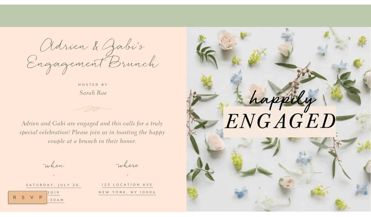 "Happily Engaged" Flyer