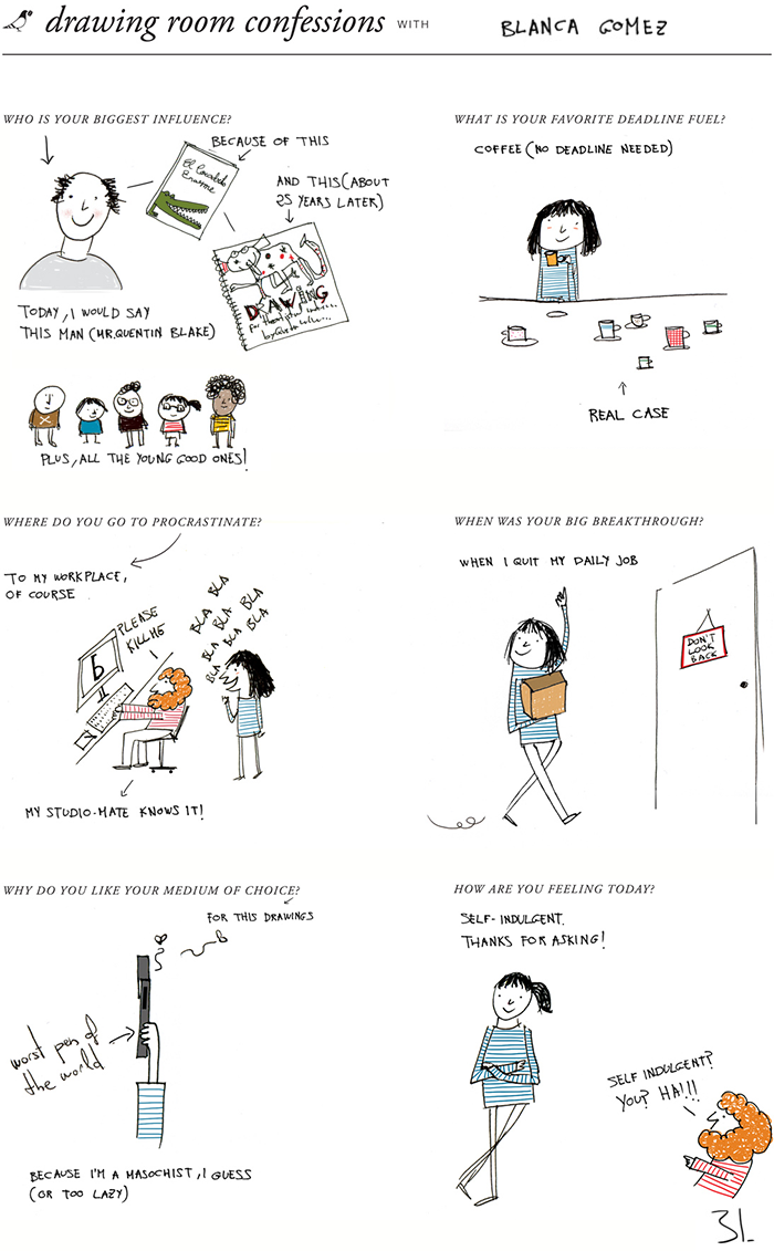 Drawing Room Confessions With Blanca Gomez Paperless Post Blog